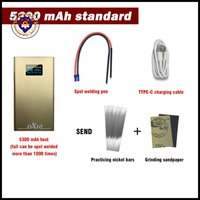 DX10 Portable Spot Welder OLED Adjustable Battery Spot Welding Machine Welder Tools 0.2/0.3mm Nickel For 18650 8awg Spot Pens