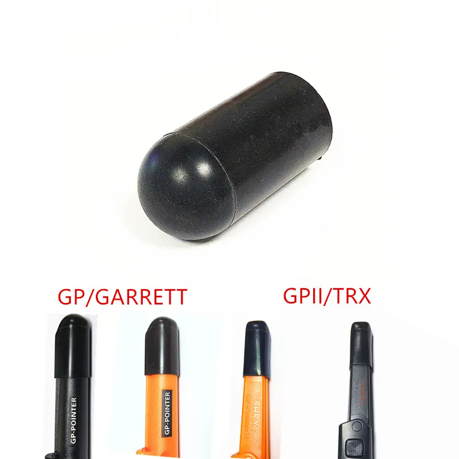 

Pointer Metal Detector Accessories Rubber Dust Protective Cover Mud Case for Gp/trx/Pinpointing Detecting Black 2PCS