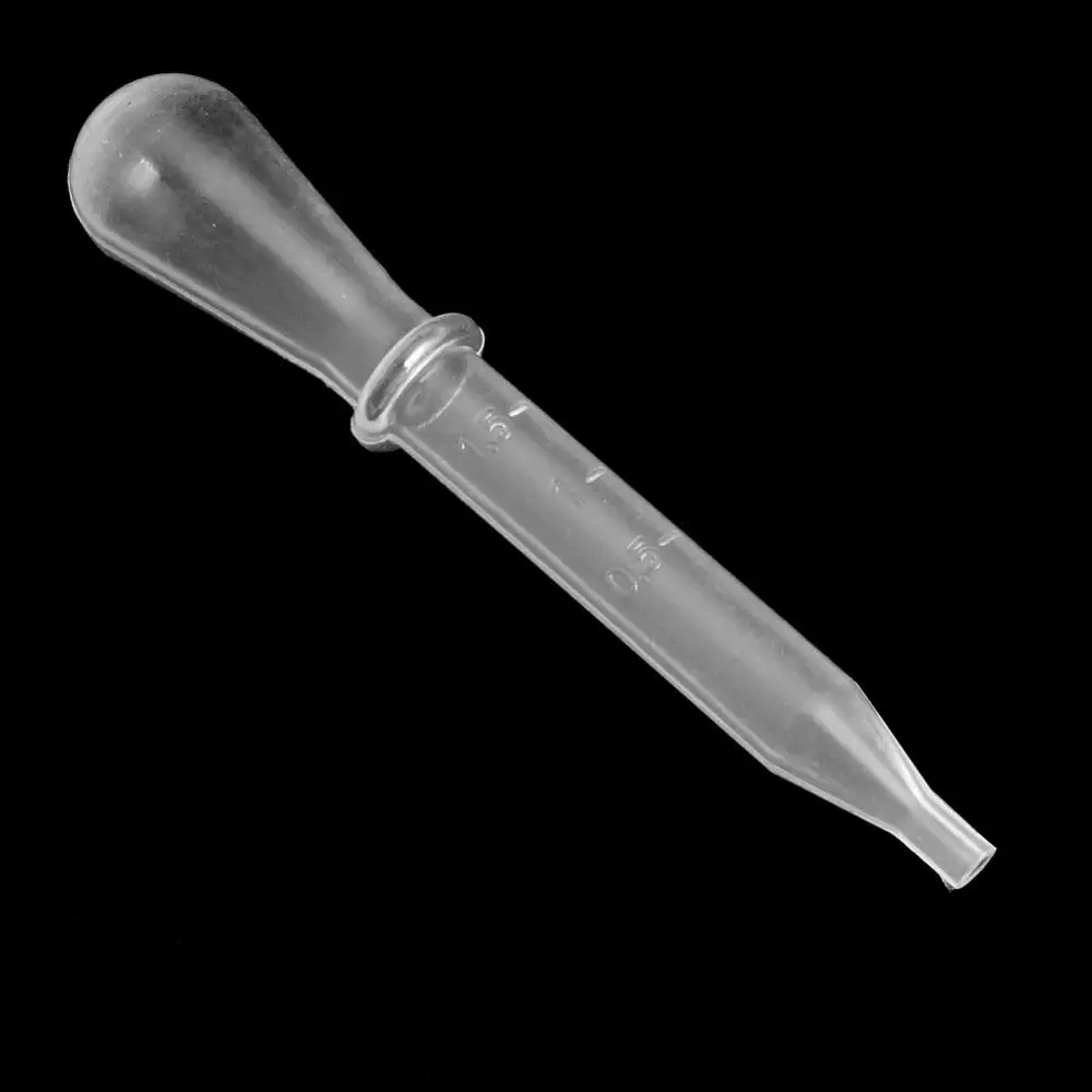 100 Wegwerp Plastic Airbrush Verf PIPET EYE DROPPERS Transfer Vloeistoffen Mix Mondstuk drip