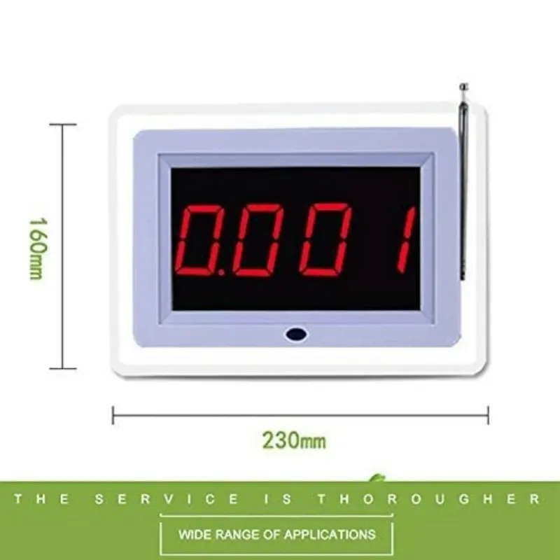 Wireless Calling System สำหรับ Caregiver Pager Restaurant Waiter Server Pager ระบบลูกค้าผู้สูงอายุผู้ป่วยสมาร์ทพยาบาล