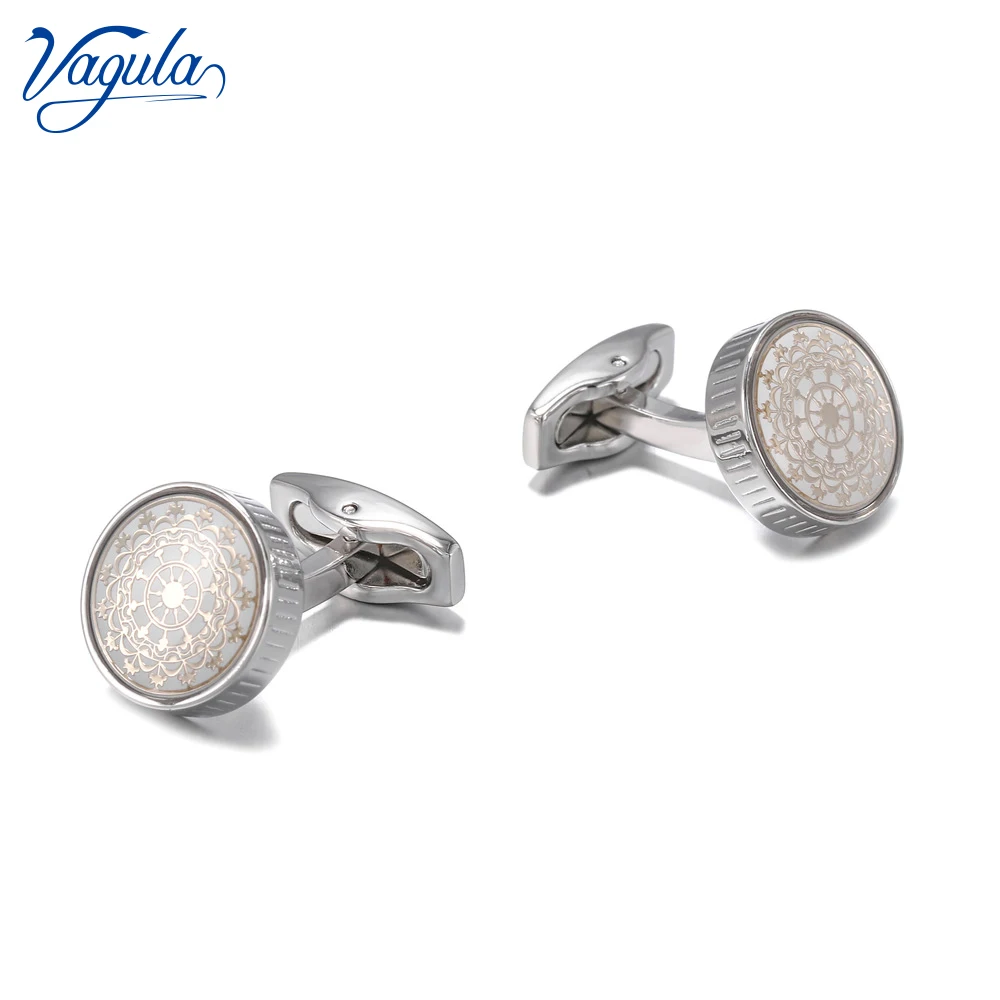 VAGULA New Cufflinks Gemelos Luxury Men French Shirt Cuff Links Gift 829