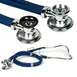 Factory Direct Sales Multi-Functional Double-Tube Medical Clock Professional Doctor Stethoscope Hour AudibleFetal HeartCustomi