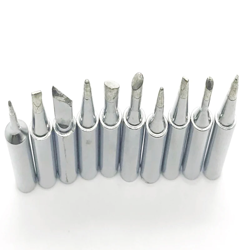 12Pcs/Set Electric Replaceable Soldering Iron Tips 900M-T Series For Hakko Soldering Rework Station Best Price High Quality