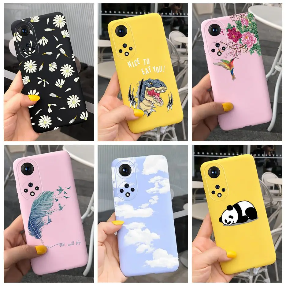 Honor 50 Case For Huawei Honor50 Pro Cover Soft Silicone Cute Fashion Phone Back Cases For Huawei Honor 50 Pro Honor50 SE Bumper