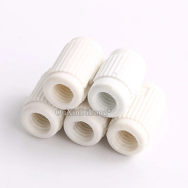 New 100PCS 3 in 1 Furniture Connecting Nuts 16mm/18mm Board Pre-inserted Nuts for Cupboard Wardrobe Cabinet Connect Fittings
