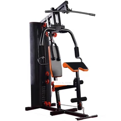 Luxury Multi-functional Single Person Fitness Trainer Back Pull Chest/Shoulder Push Exercise Gym Combination Fitness Equipment