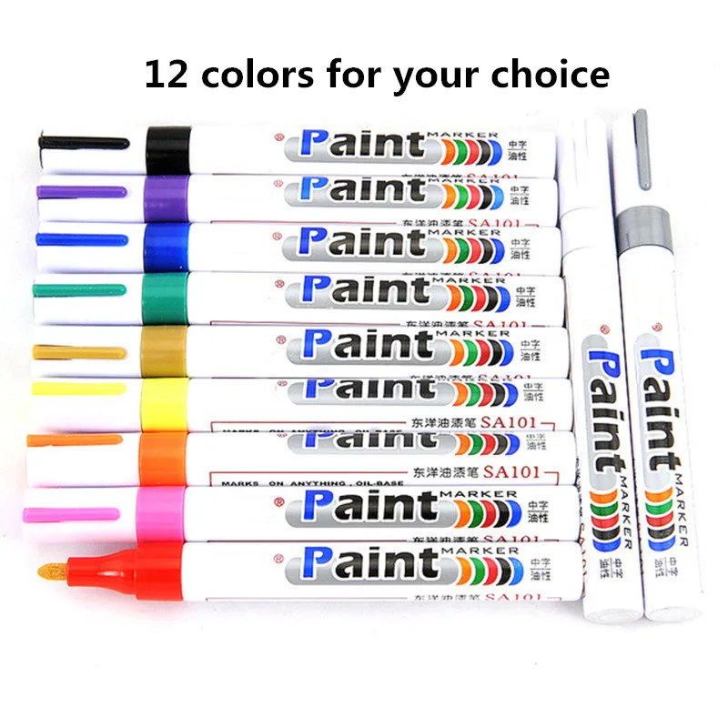 12 Colors Tile Grout Tile Gap Repair Repair Pen Tile Pen Waterproof Mold Filler Wall Porcelain Bathroom Kitchen Paint Cleaner