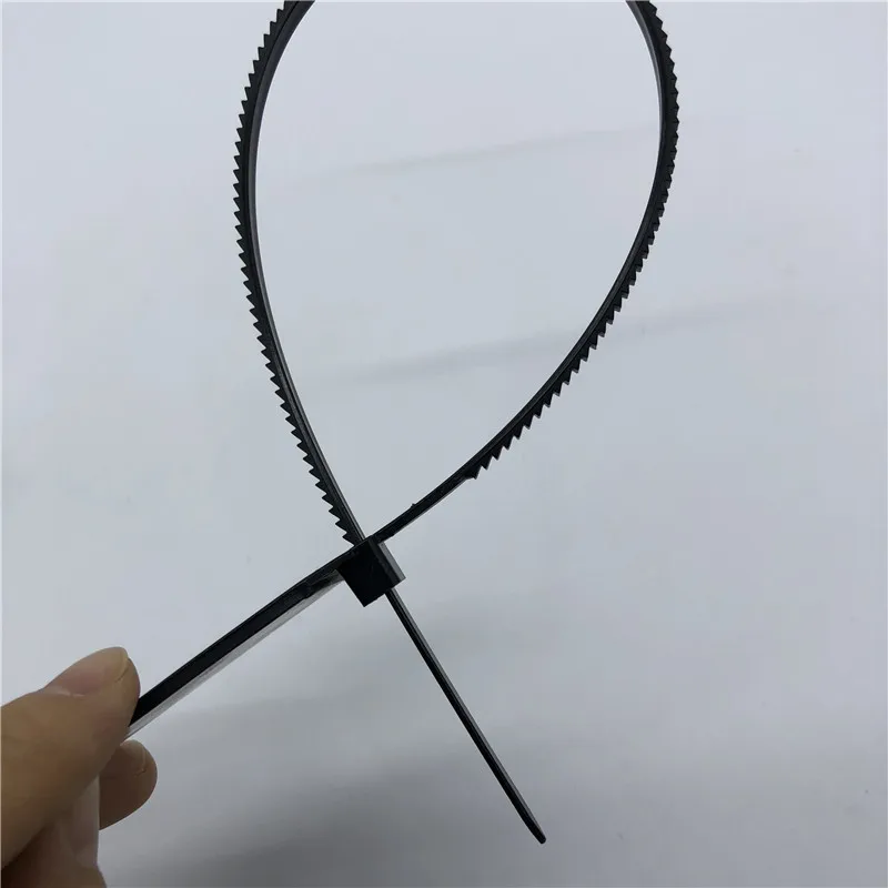 Factory wholesale 1000pcs Disposable electronic tag H3 cable tie rfid logistics cable tie label vehicle label binding label