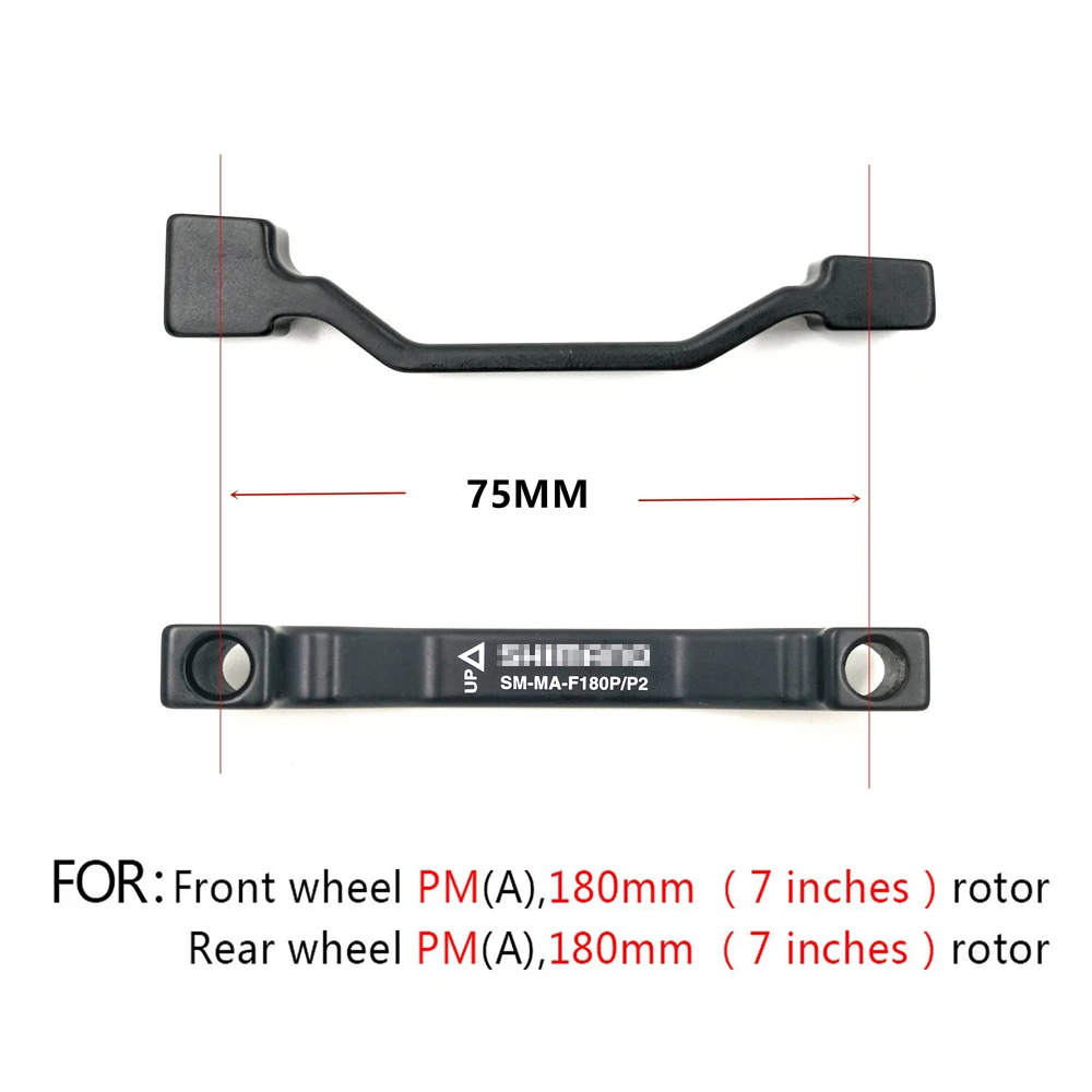 SM MA F180P/P2 Post Mount Disc Brake Adapter (Front) (180mm) (P/P) 7 in  Disc brake rotor PM A pillar Brake Disc