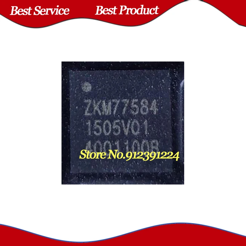 2 Pcs/Lot ZKM77584 QFN New and Original In Stock