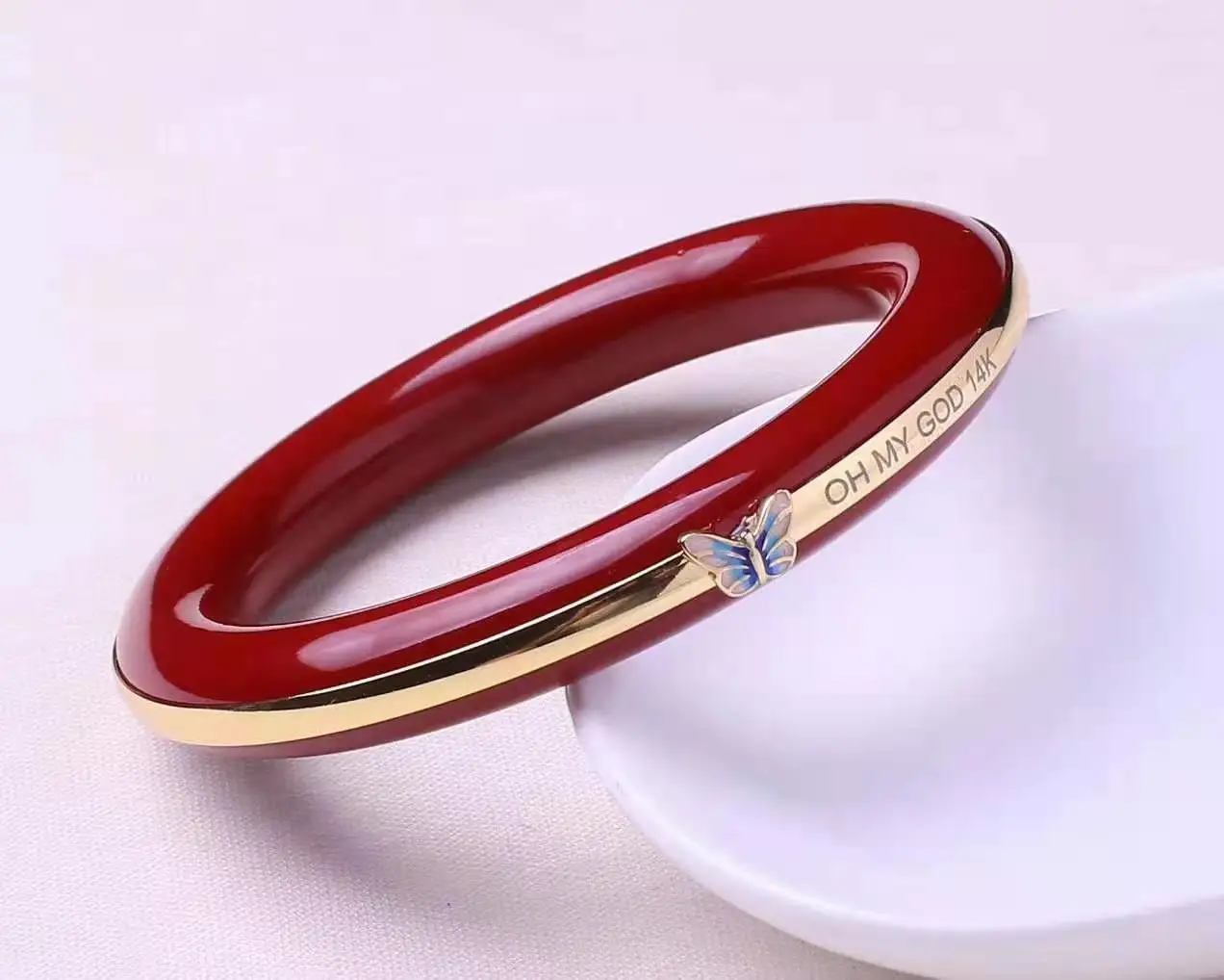 

2021Natural really red Coral hand-carved with 925 sterling silver red bangles bangle charm bracelet gemstone bracelet for women