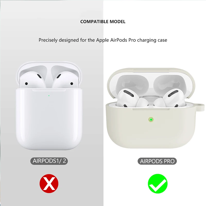 Case For Apple Airpods pro Case earphone accessories wireless Bluetooth headset silicone Apple Air Pod Pro cover airpodspro case