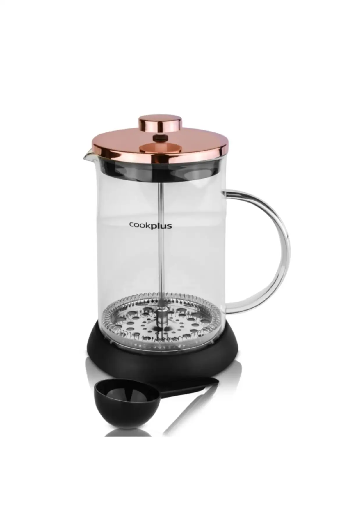 Coffee Bean Bronze French Press 800 Ml