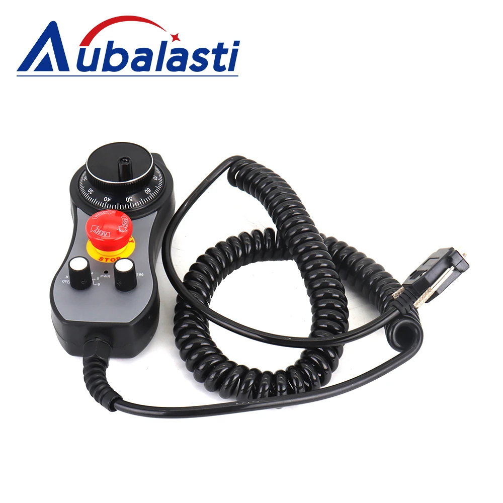 Aubalasti التصنيع باستخدام الحاسب الآلي مولد نبضات 6 محور MPG قلادة عقارب 5 فولت ل 5 فولت مولد نبضات يدوية