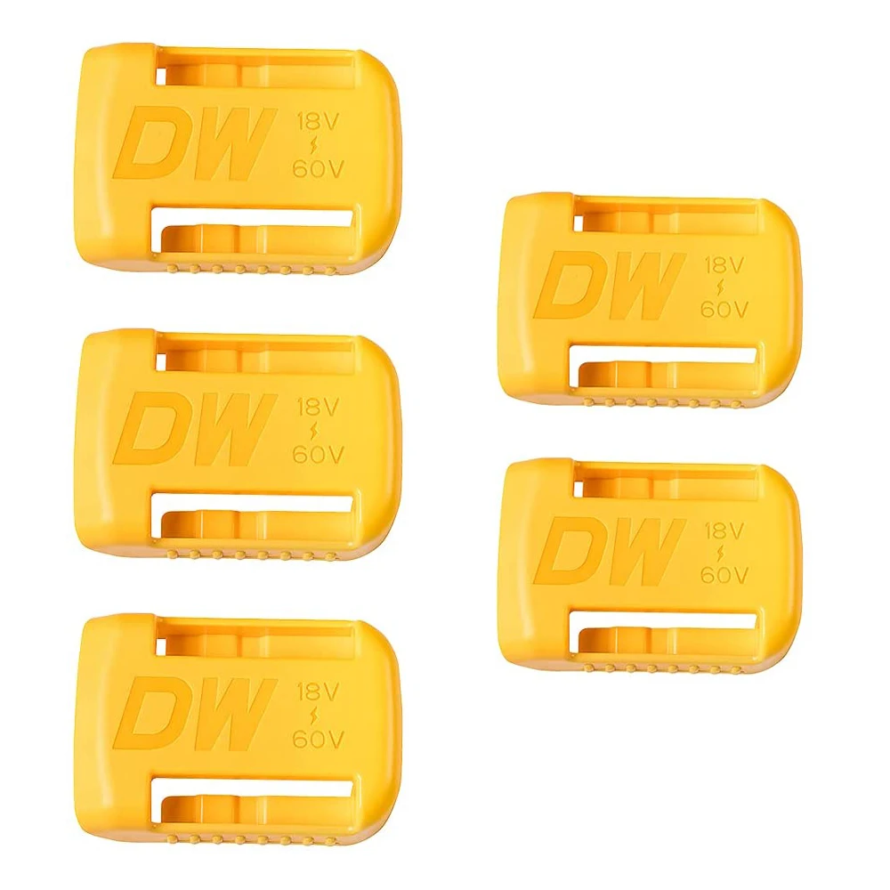 1/5/10pcs Battery Holder for Dewalt 20V / 60V Battery Wall Mount Battery Storage Dock Holder Fit For Dewalt DCB200 DCB203 DCB205