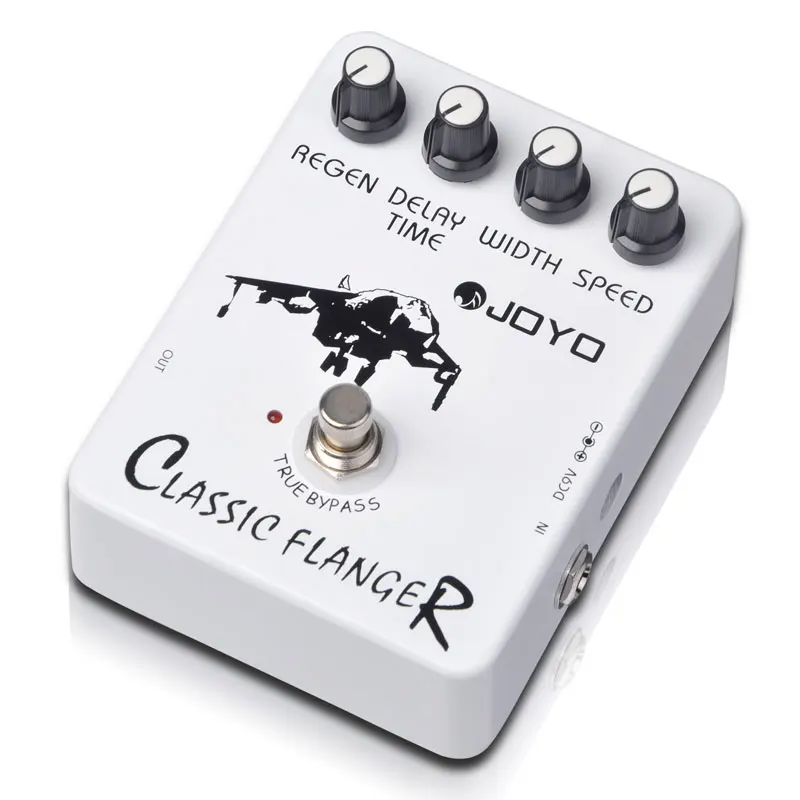 Joyo Jf-07 Pedal Classic Flanger Acoustic Electric Guitars Effect Tremulous Vibratos Chorus for Electric Guitar Metallic Flanger