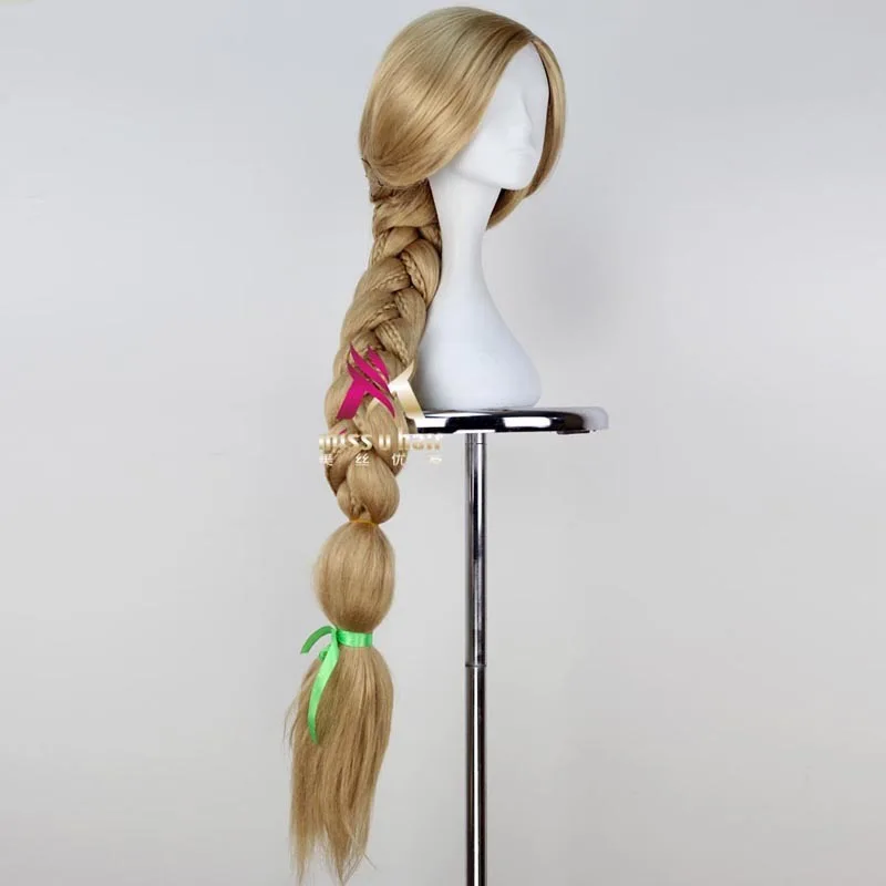 Bé Gái Rapunzel Tóc Giả Trẻ Em Dây Bện Tặng Sinh Nhật Holloween Cosplay Cung Cấp Trẻ Em Falsa Tóc Công Chúa Plaits Tóc Giả