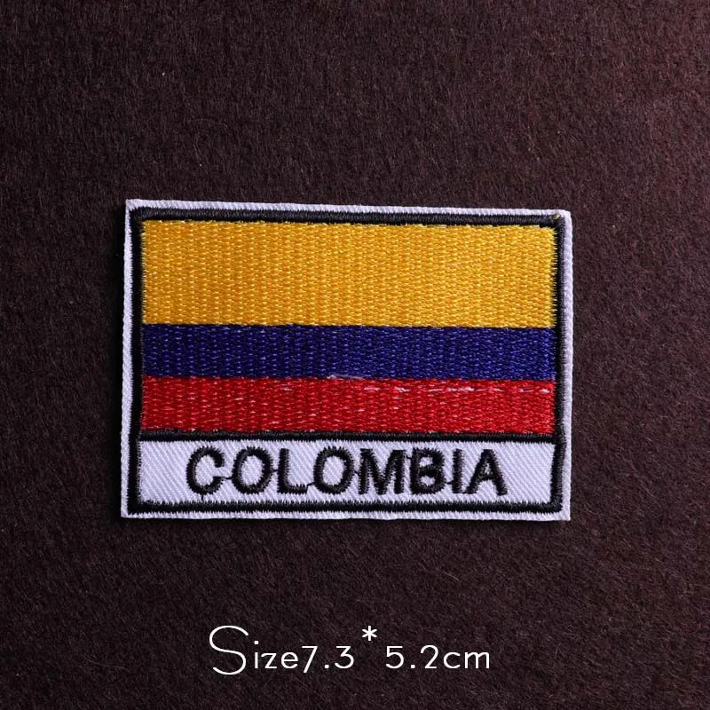 Flag/Embroidery Patch Iron On Patches On Clothes Embroidered Patches For Clothing thermoadhesive Military Patch Badge Stripes