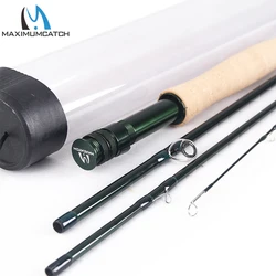 Maximumcatch 3-10WT Fly Rod 9FT 4Pieces Medium-fast Graphite IM8 Fly Fishing Rod