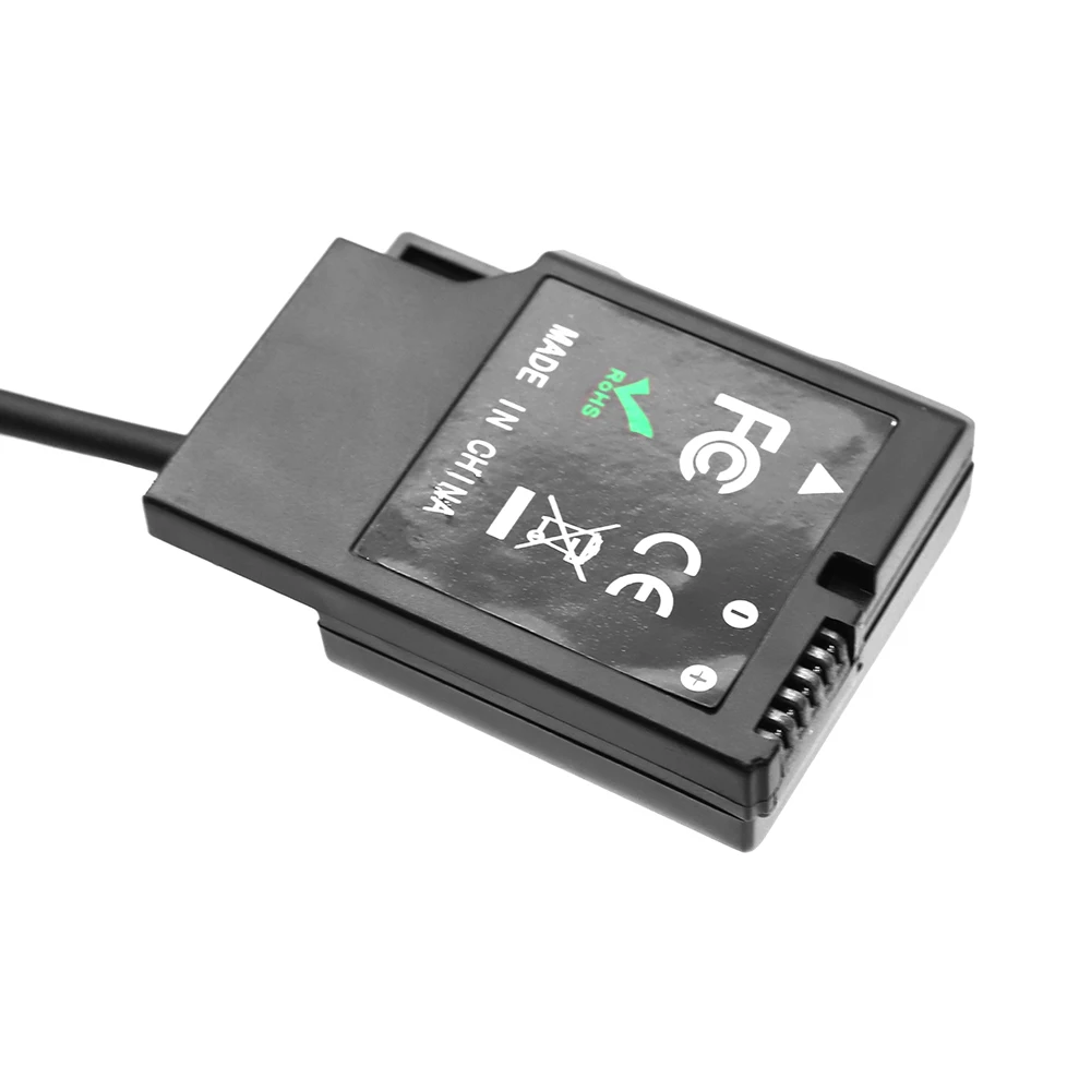 EN-EL14 Dummy Battery for Nikon D3100 D3500 D5500 D5600 P7800 etc. EP-5A DC Coupler + NP-F970 Battery Mount Plate Full Decoding