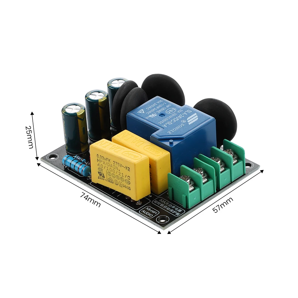 AIYIMA 2000W Klasse A Verstärker Power Verzögerung Soft-Start Board Power Versorgung Schutz Bord AC220V Eingang