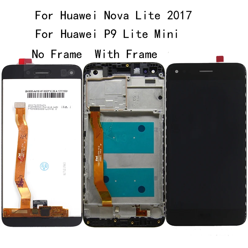 

5.0''Original For Huawei Nova lite 2017 LCD Display Touch Screen Digitizer Assembly For Huawei P9 Lite mini SLA L02 L22 L03 lcd