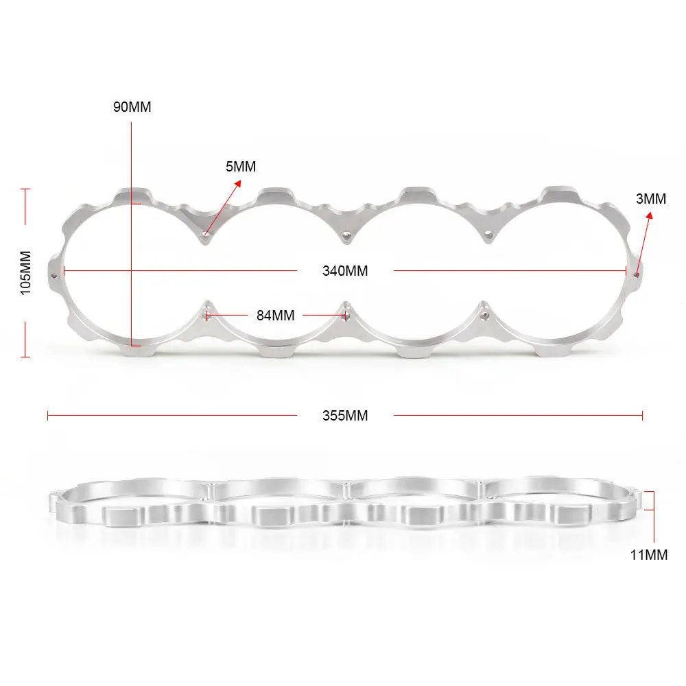 

Car D-Series Aluminum Engine Block Guard for Honda Civic SOHC D16 D15 D16Y D16Z