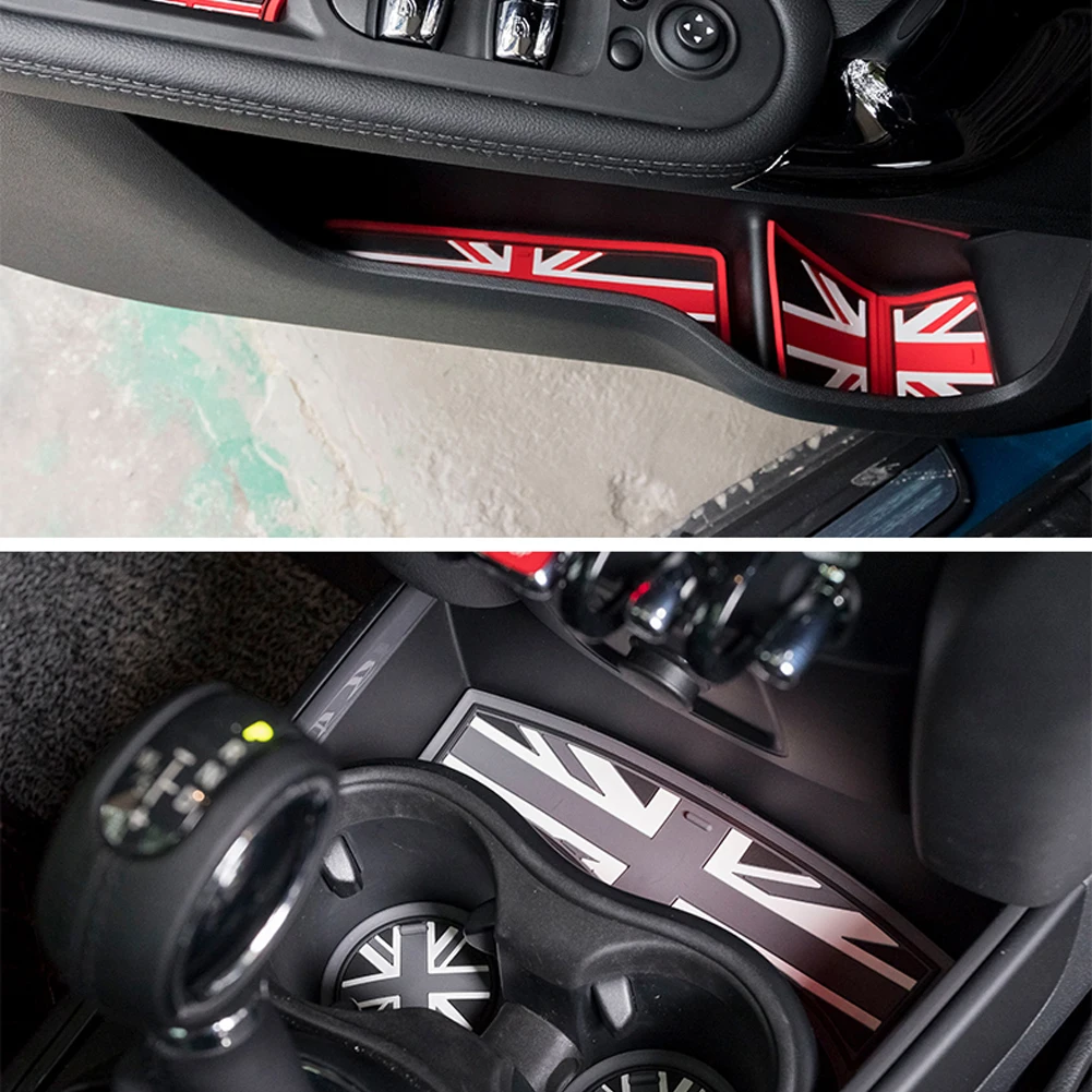 Para mini cooper r56 r60 f56 f55 f54 f60 porta groove esteira acessórios interiores do carro