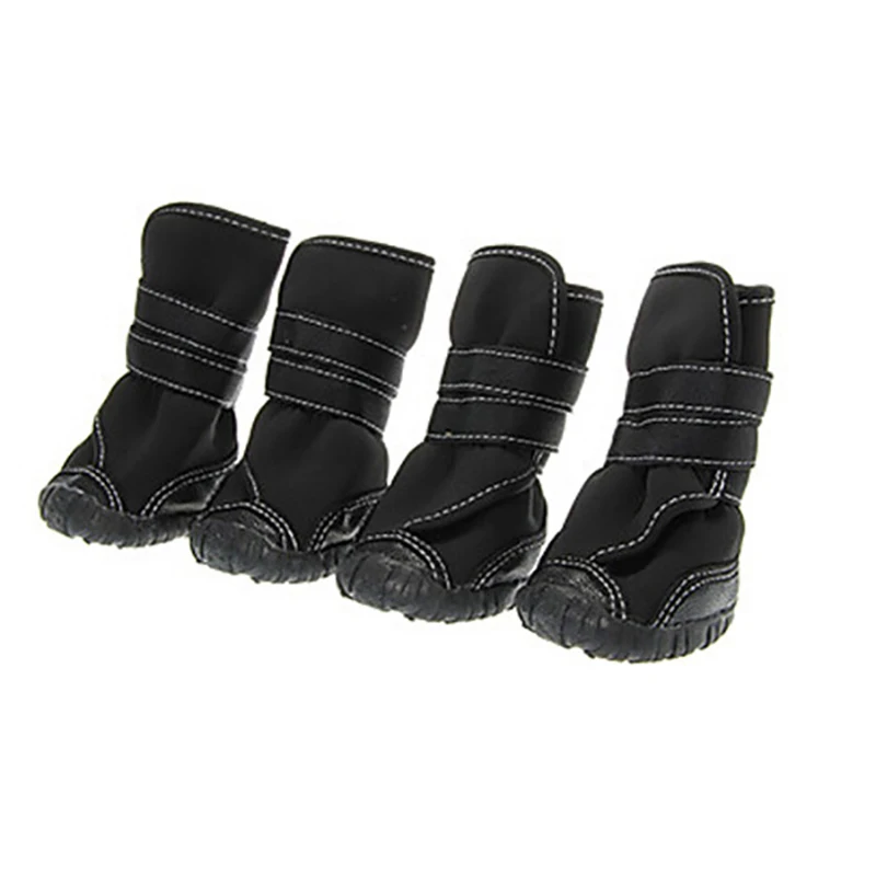 Large Dog Shoes Windproof Non Slip Outdoor Boots Pet Dog Fashion Shoes Big Dog Warm Boots Pet Winter ShoesXL-4XL