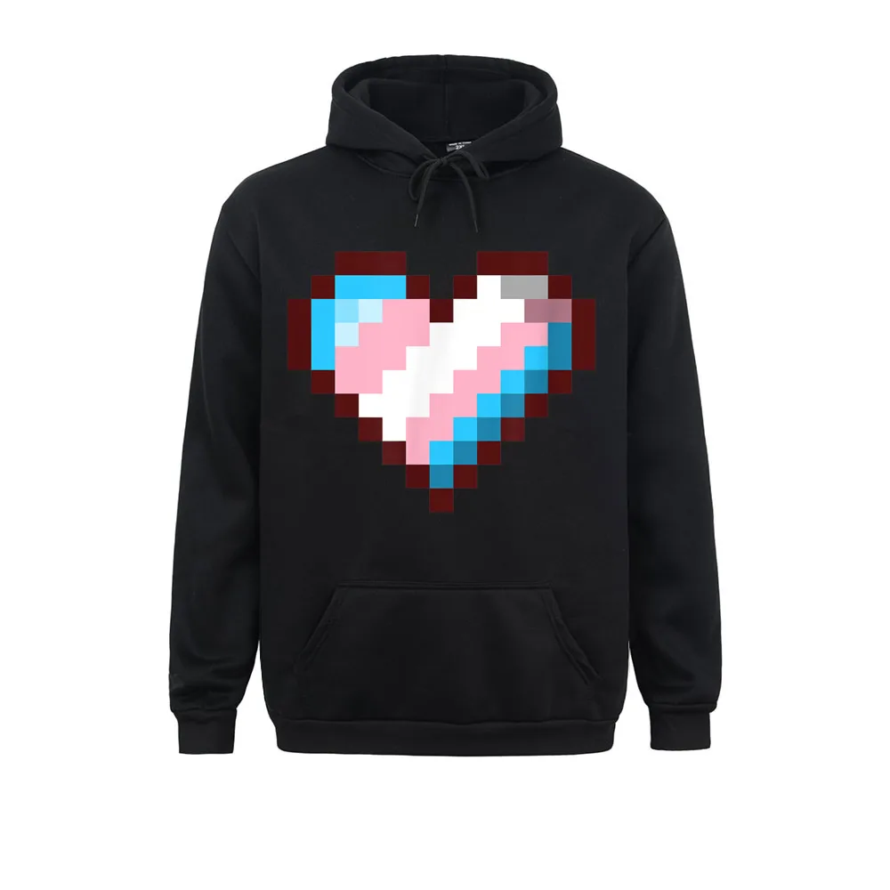 Coupons Men's Sweatshirts Gaymer LGBT Retro Pride Transgender Gamer Pixel Heart Normal Hoodies Winter Hoods Long Sleeve