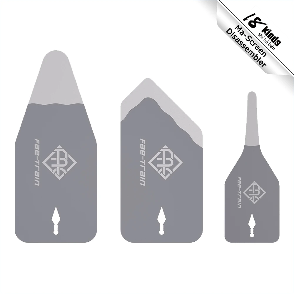 Smontare 18 tipi di disassemblatore Ma-Screen per lo smontaggio del telefono strumento di riparazione della testa a punta quadrata rotonda ad alta flessibilità