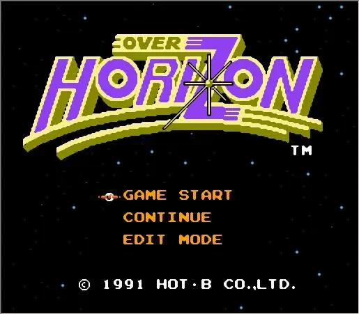 Über Horizon Spiel Patrone für NES/FC Konsole