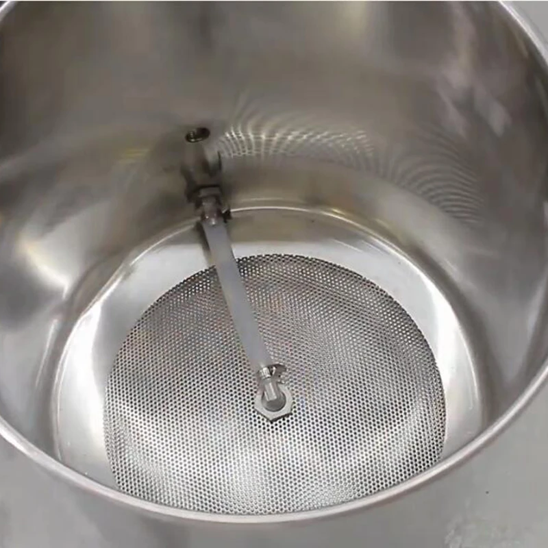 12\'\'(30.5cm) Stainless Steel False Bottom for Homebrew Pot - Converts Into a Mash Tun Homebrew Equipment Kettle 3/8\'\' Barb Tools