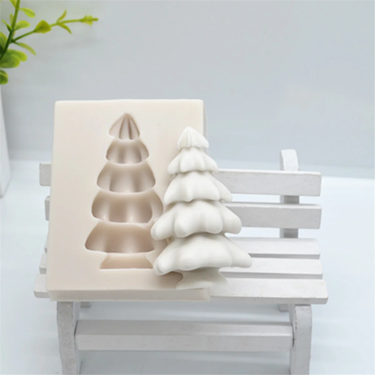 Luyou 3D Christmas Tree Silicone Resin Molds Pastry Fondant Mould Wedding Cake Decoration Tools Kitchen Baking Accessories FM006