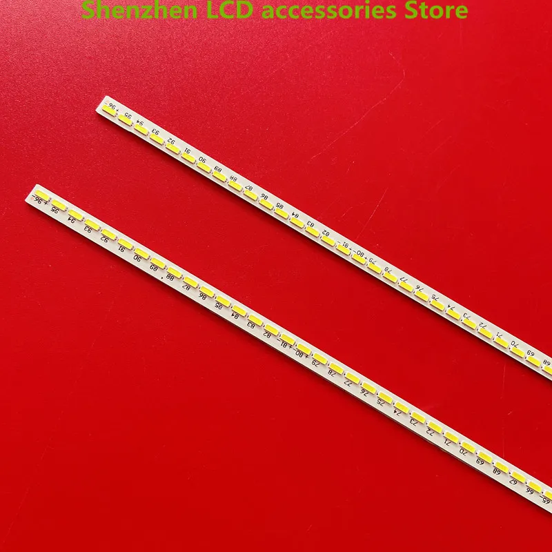 สำหรับ TC416-F2404(L) TC416-F2404(R)-UA-LA4 96LED 461มม. 42นิ้วใช้อลูมิเนียม100% แถบแสงไฟทีวีจอแอลซีดีใหม่ด้านซ้าย + ขวา
