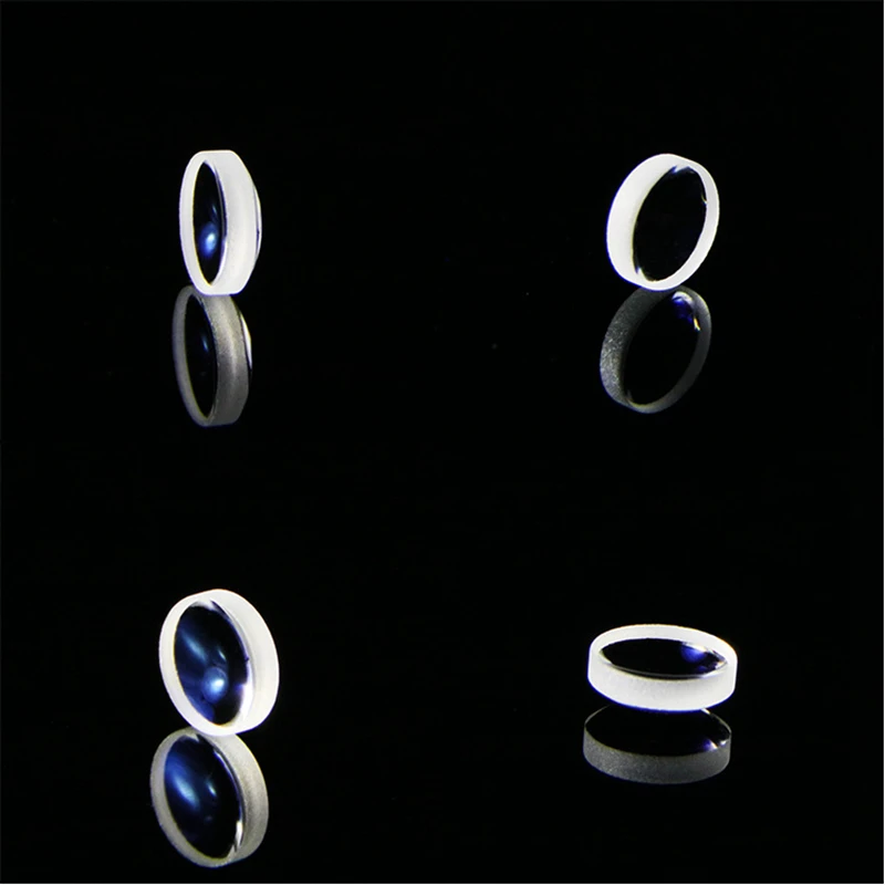 High-quality customized H-K9L optical glass 4 mm meniscus lens with a center thickness of 1.2 mm for sale