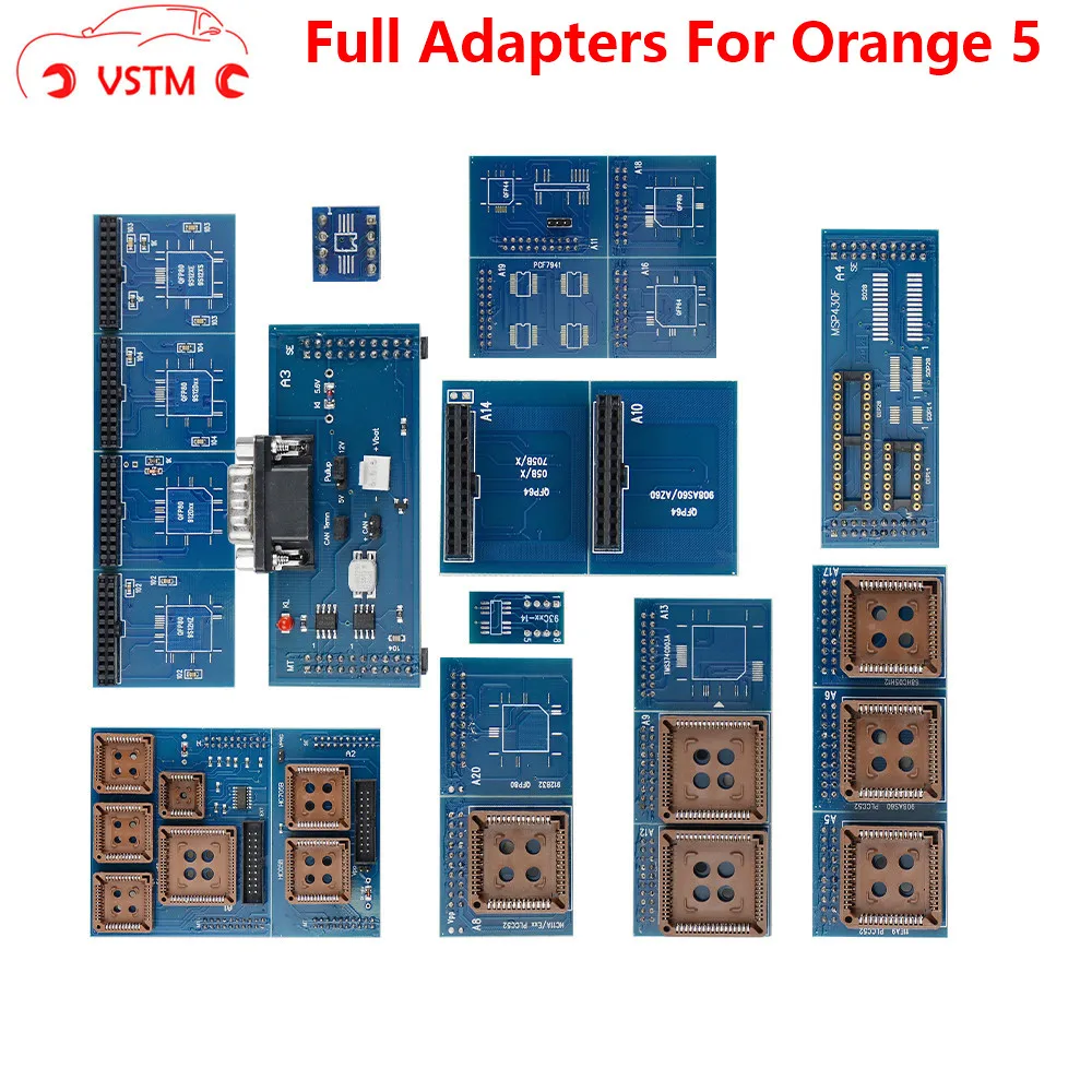 

Full Adapters Works For Orange 5 Programming Device Full Set Works Orange5 Professional Programming Device