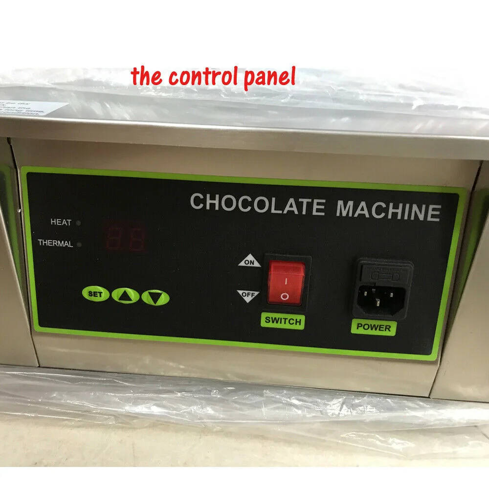 ITOP Commercial ElectricChocolate Warmer 1 Lattice 8 kg Pot Chocolate Melting Machine For Party Cake Shop Chocolate Workshop