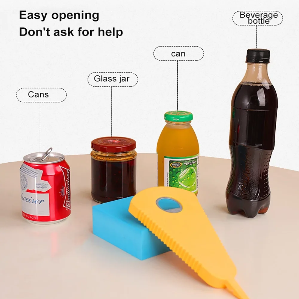 New Cap Opener Kitchen Gadgets 5 In1 Adjustable Multi-function Bottle Lids Off Labor-saving Screw Jar Opener Kitchen Accessories