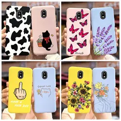For Samsung Galaxy J3 J5 J7 Pro 2017 Case Soft Silicone Stylish Painted Cover Case For Samsung J330F J530F J730F TPU Fundas Capa