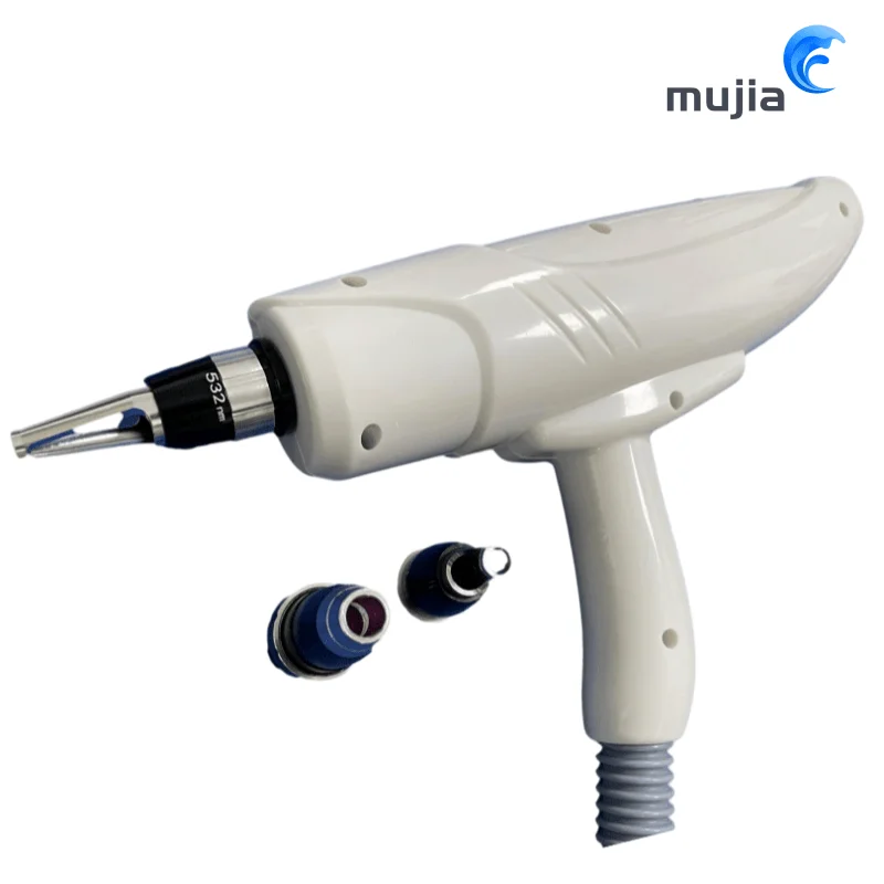 Nd yag – poignée laser pour enlever les tatouages et les taches de rousseur sur les sourcils, pièce de rechange de beauté, machine à peau commutée, 1064, 532, 1320, Q