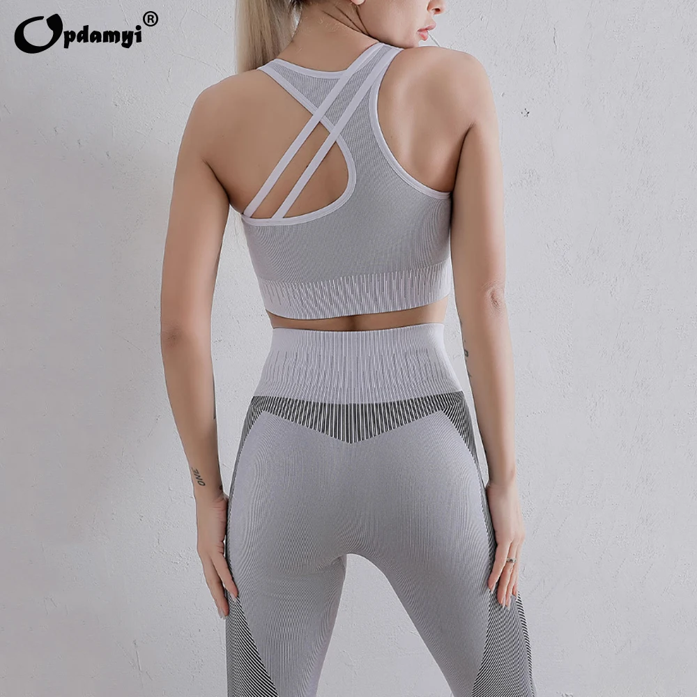 

Yoga Sets Women Gym Clothes High Waist Legging And Sports Bra Outfits Workout Sportswear Fitness Zip Coat Long Sleeve Yoga Suit