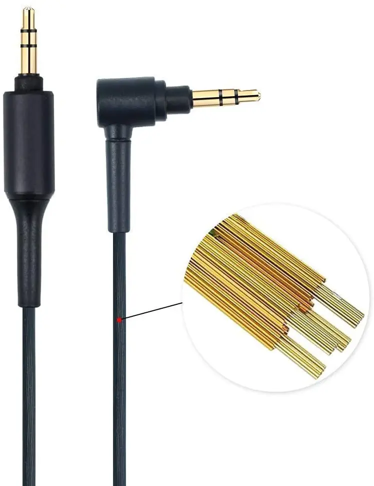 Reemplazo de WH-1000XMA Aux auriculares Audio Cable Compatible Sony MDR-1000X WH-1000XM2 WH-1000xm3 auriculares inalámbricos