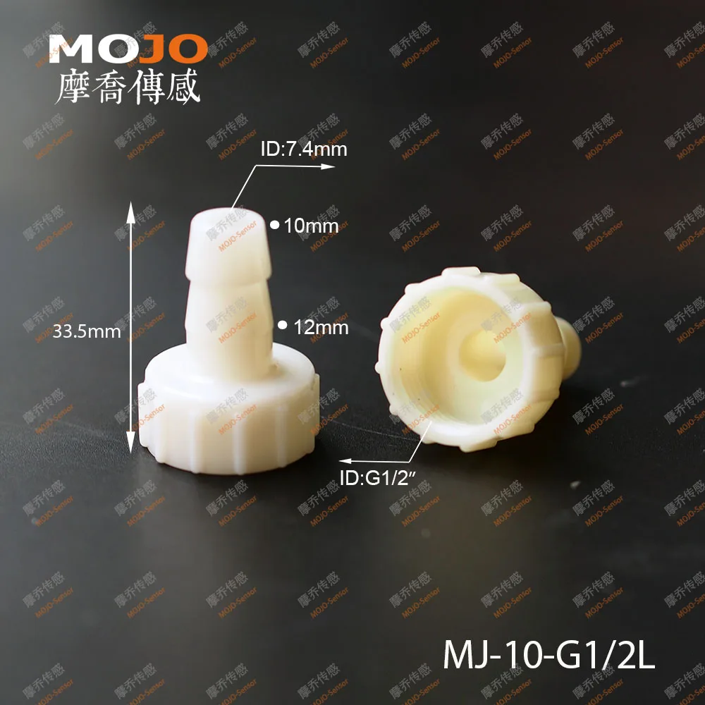 (10 개/몫) MJ-10-G1/2L 내부 스레드 파이프 피팅