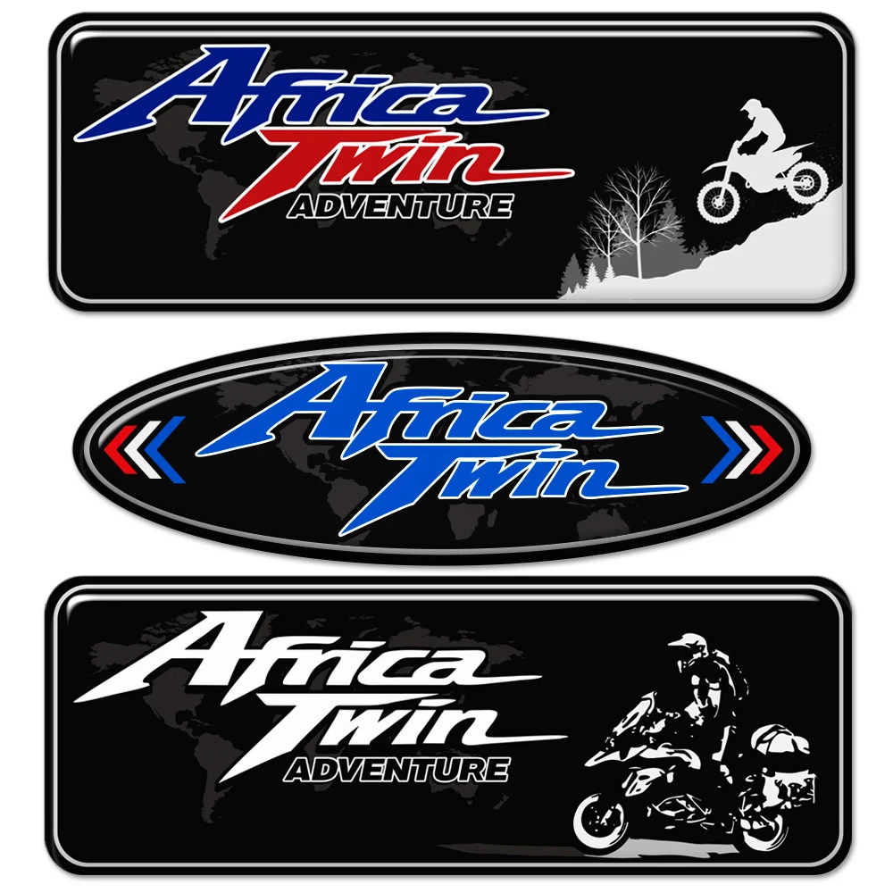 

For Honda Africa Twin CRF1000L CRF 1000 1100 L Helmet Tank Pad Protector Adventure Aluminium Cases Motorcycle Stickers 2019 2020