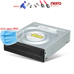 Using Pioneer desktop computer DVR-S21WBK black DVD recorder SATA built-in recorder DVD RW x24 CD-ROM drive