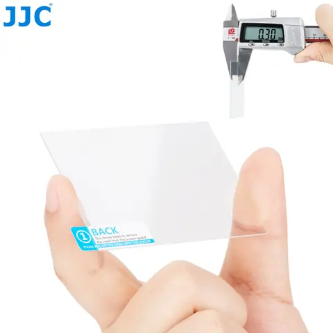 JJC Screen Protector for Sony Alpha FX30 FX3 ZV-E10L ZV-1F 1 A1 ZV-E10 ZVE10 Camera Ultra-Thin Anti-Fingerprint Anti-Scratch