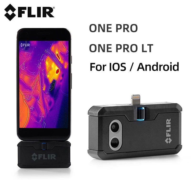 FLIR ONE PRO LT Thermal Imager Infrared Camera PCB Fault Temperature Detector Thermal Imaging Camera For IOS Android Phone