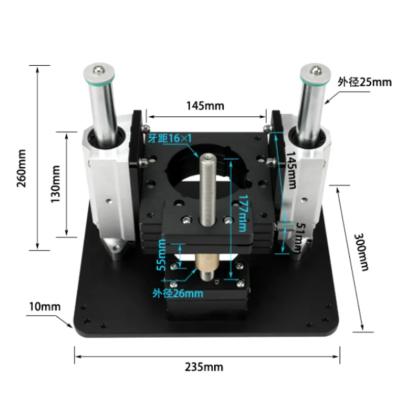New Heavy Duty Router Lift with Aluminium Router Insert Plate Woodworking Tools GF27