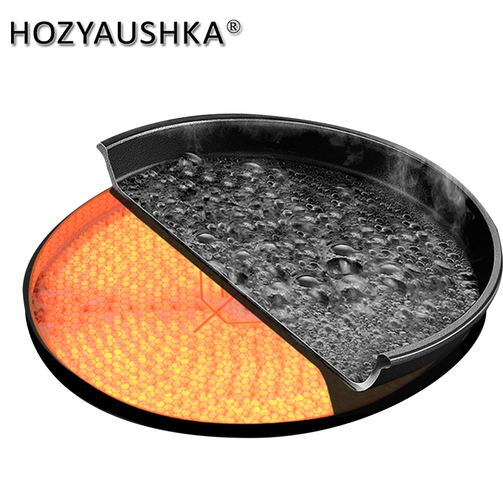 HOZYAUSHKA 1200+1800W double-head high-power electric ceramic stove touch control wide range of use